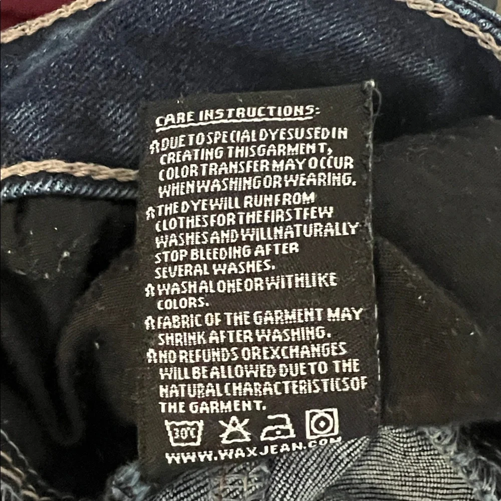 Wax Jean Dark Blue Denim - Picture 6 of 6